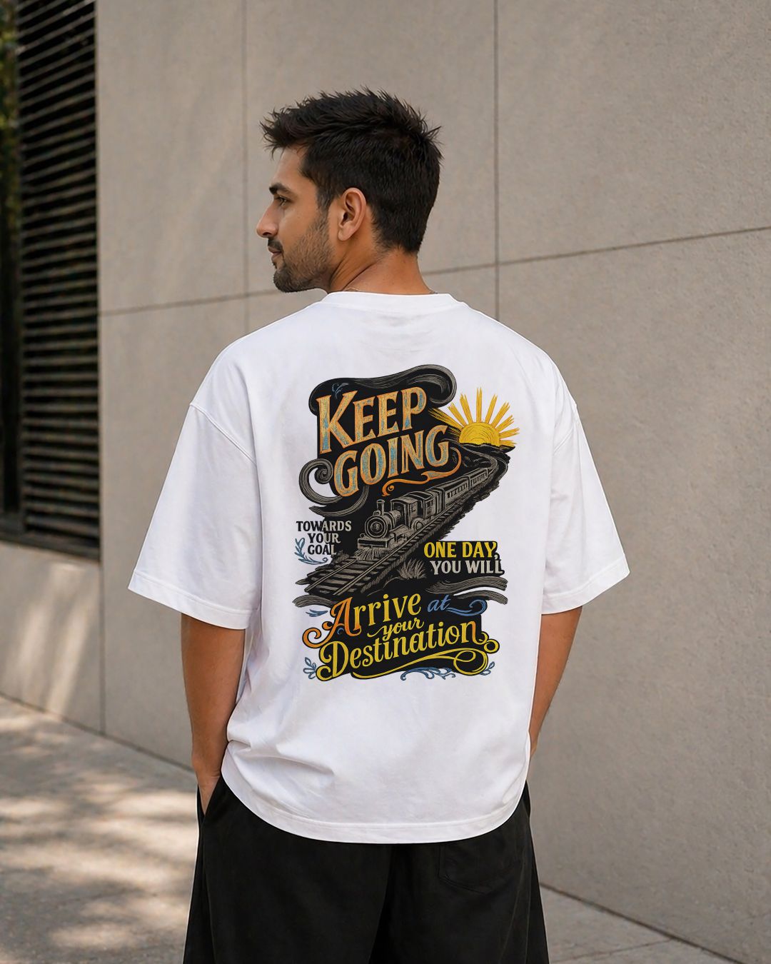 Oversized Motivational Quote
