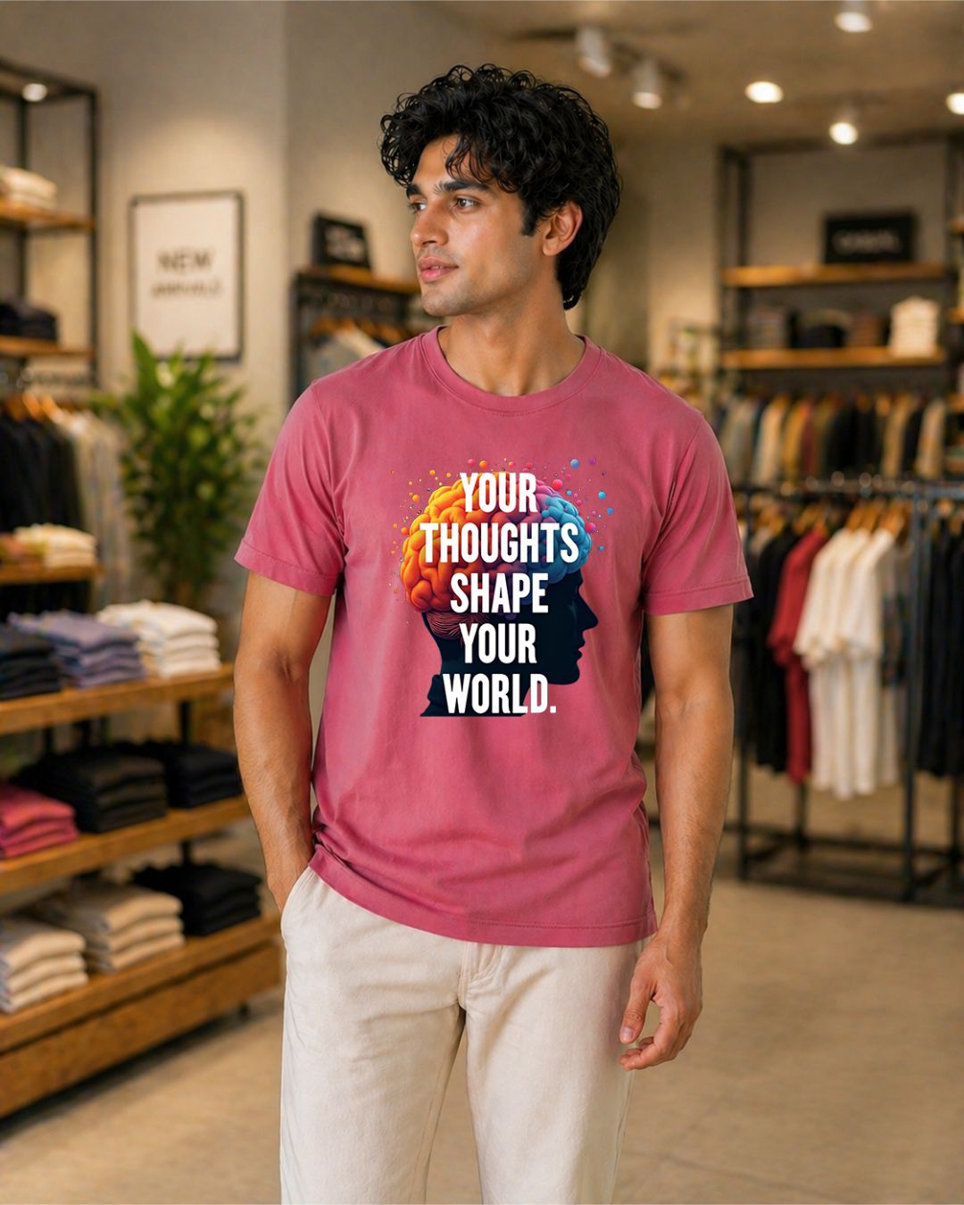 Mind Power Regular Fit T-Shirt