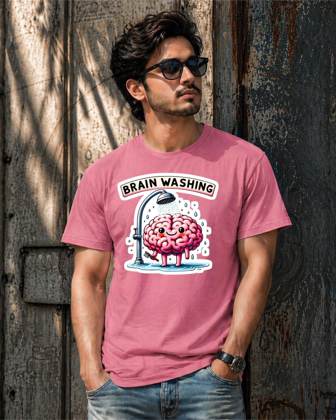 Brain Washing Regular Fit T-Shirt