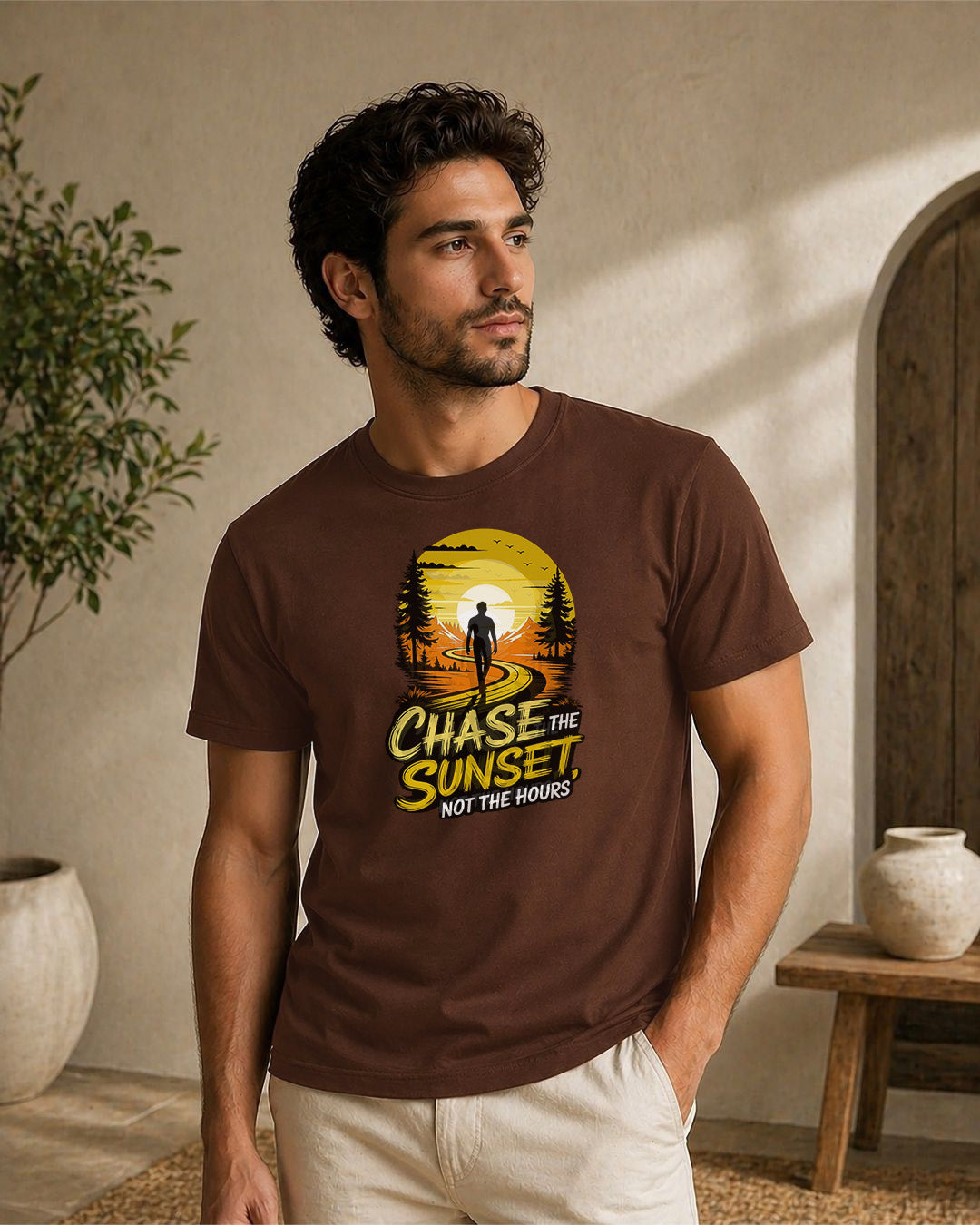Chase the Sunset Regular Fit T-Shirt