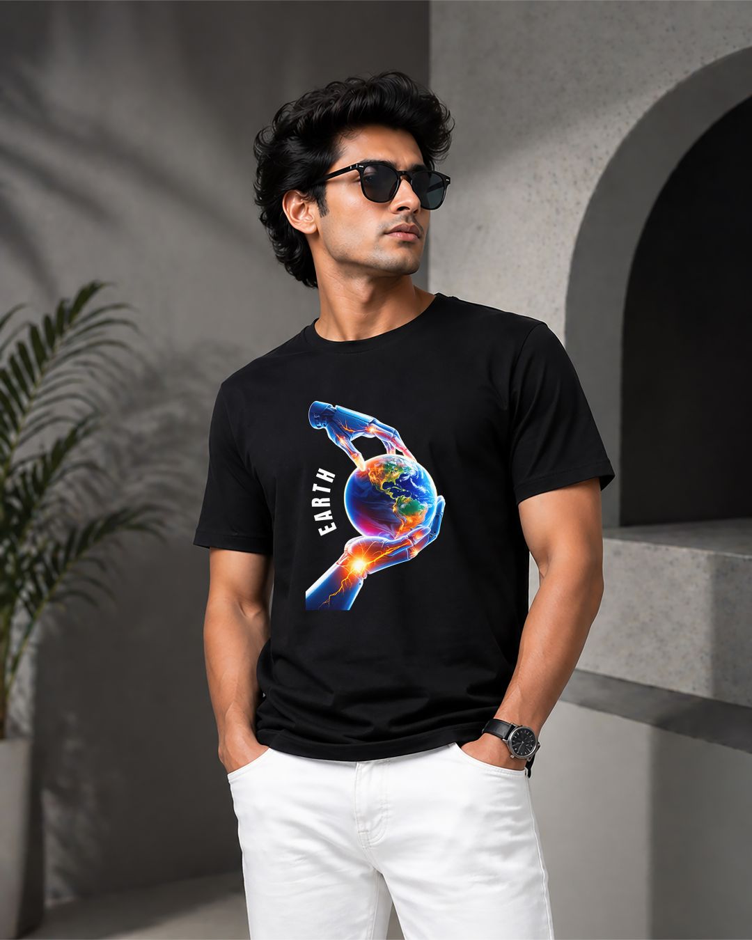 Planet Power Regular Fit T-Shirt