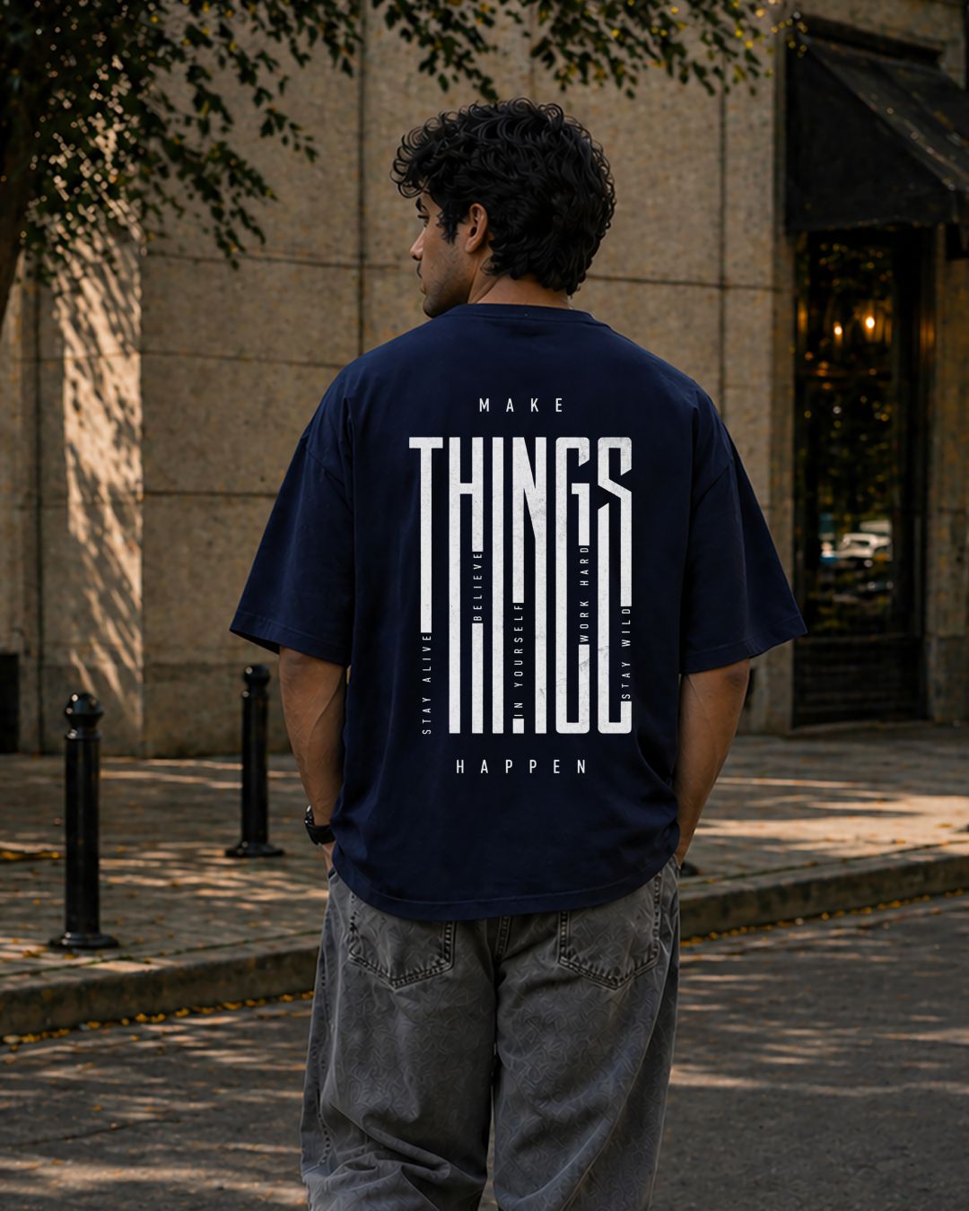 Make It Happen Oversized Fit T-Shirt