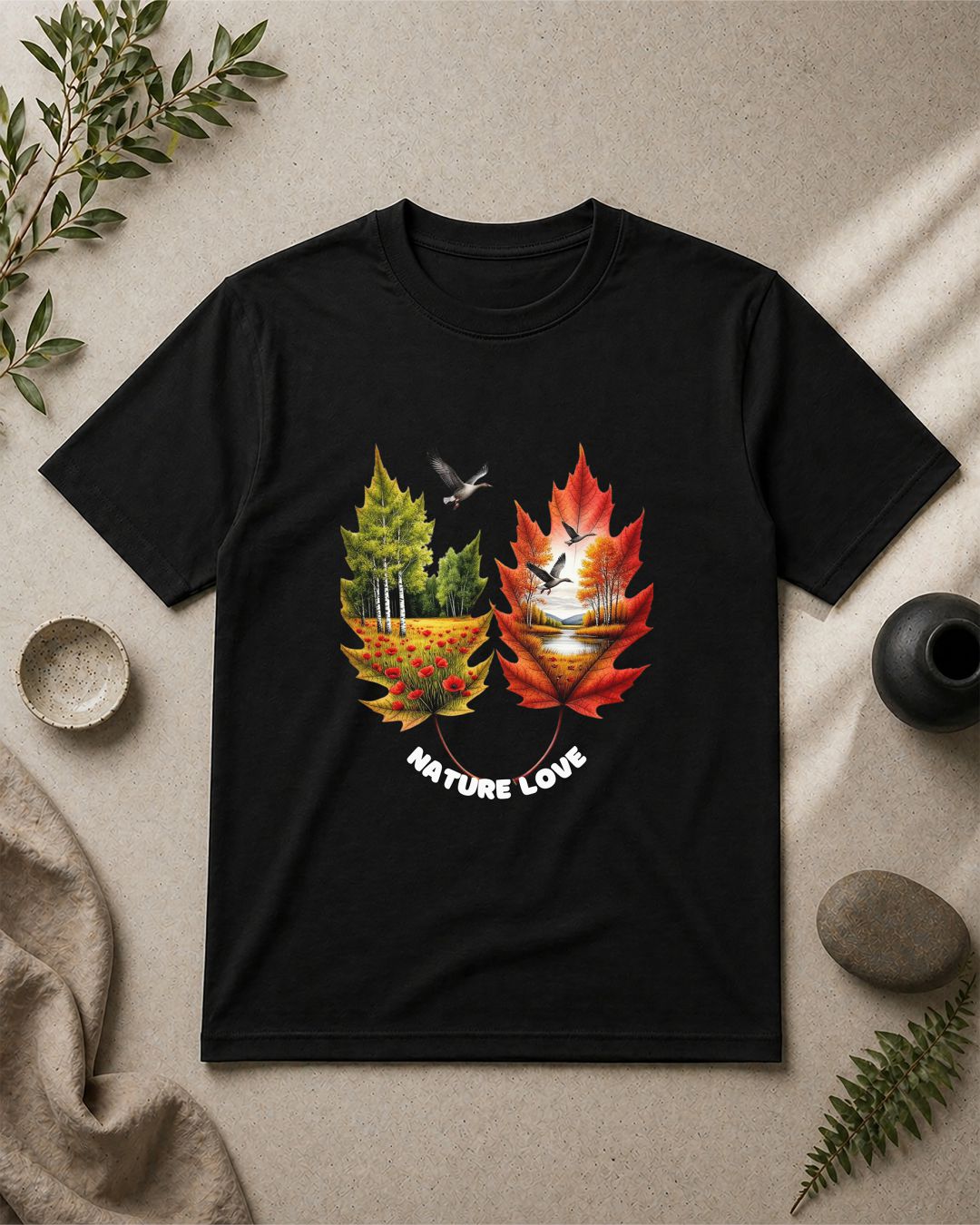 Nature Love Regular Fit T-Shirt