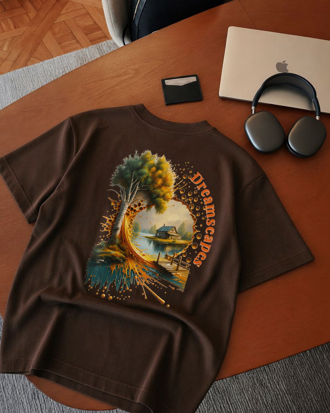 Nature Canvas Oversized Fit T-Shirt