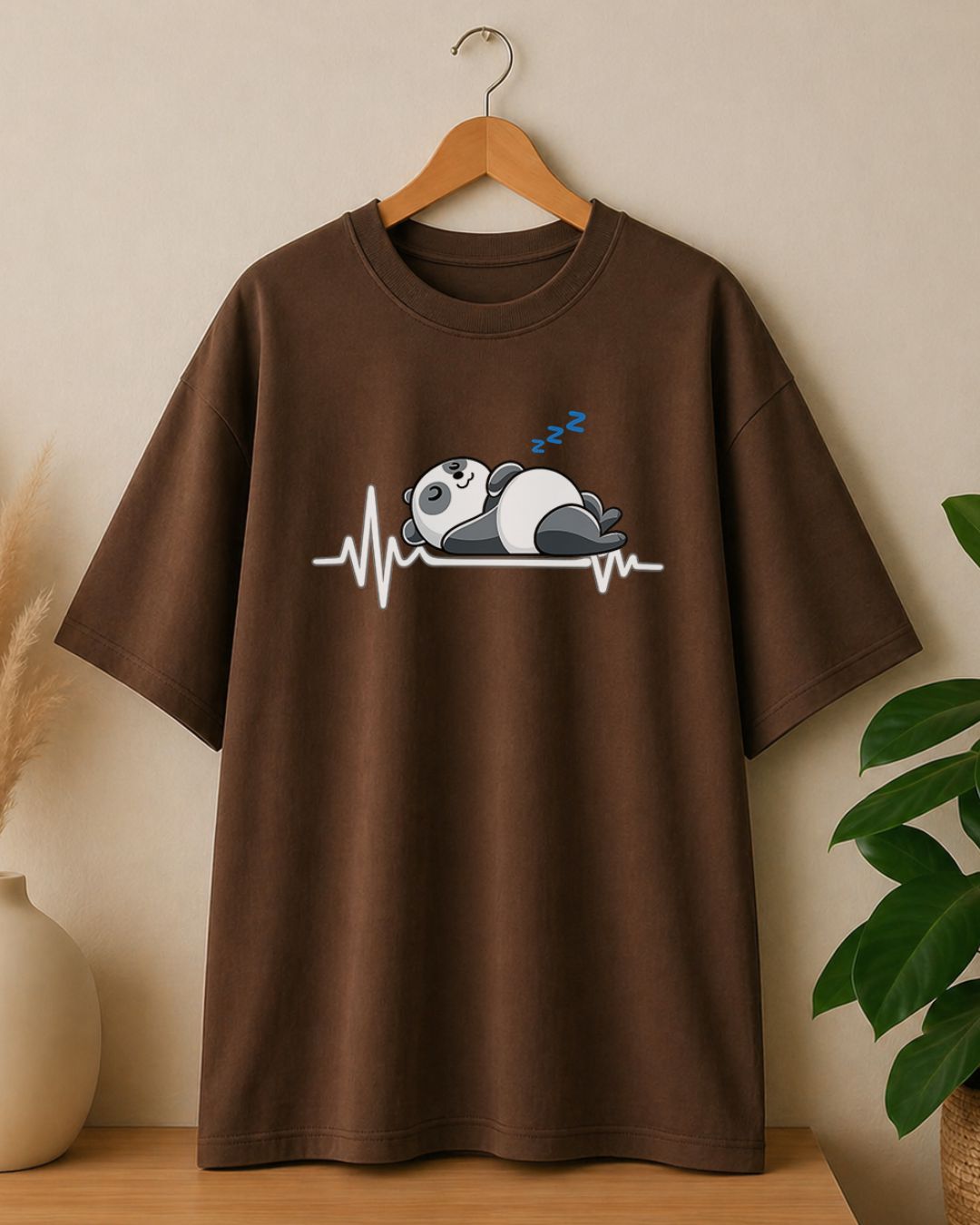 Gym Skip Mode Oversized Fit T-Shirt