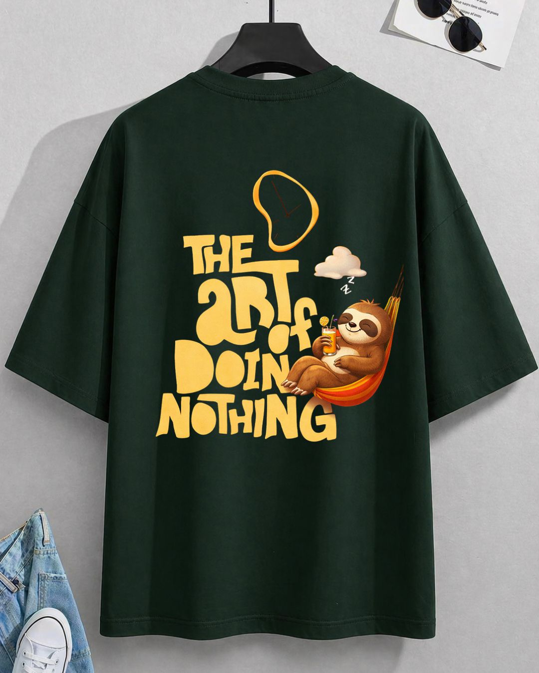 Do Nothing Oversized Fit T-Shirt