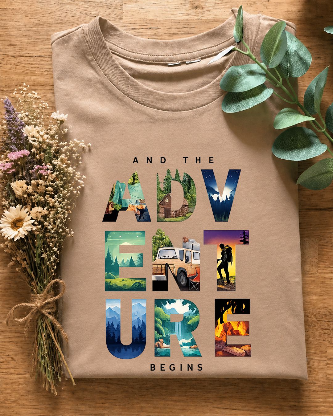 Wild Serenity Oversized Fit T-Shirt