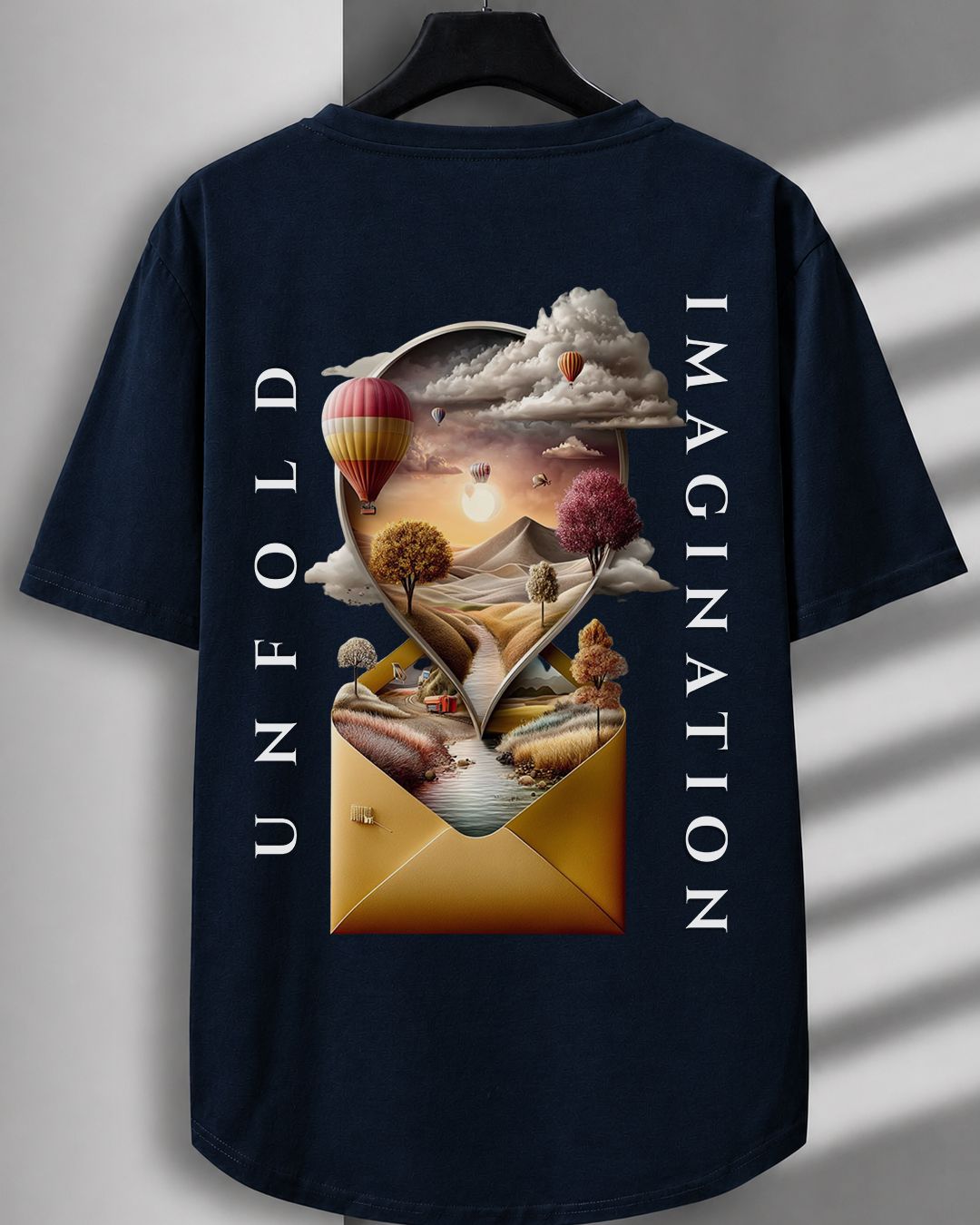 Nature Imagination Oversized Fit T-Shirt