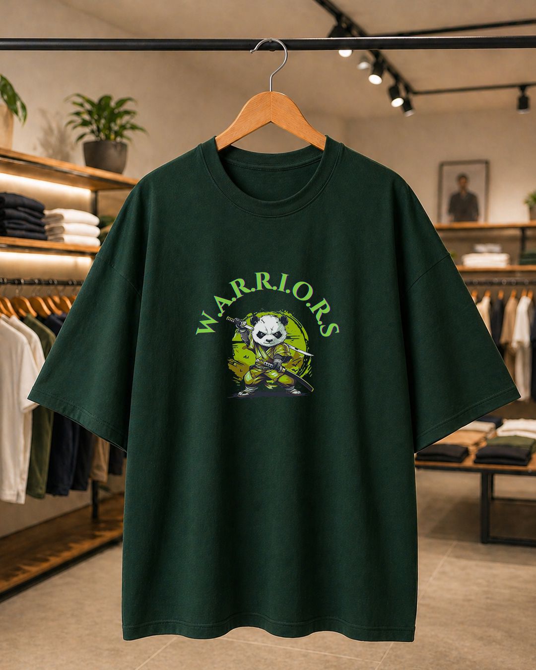 Zen Warrior Oversized Fit T-Shirt