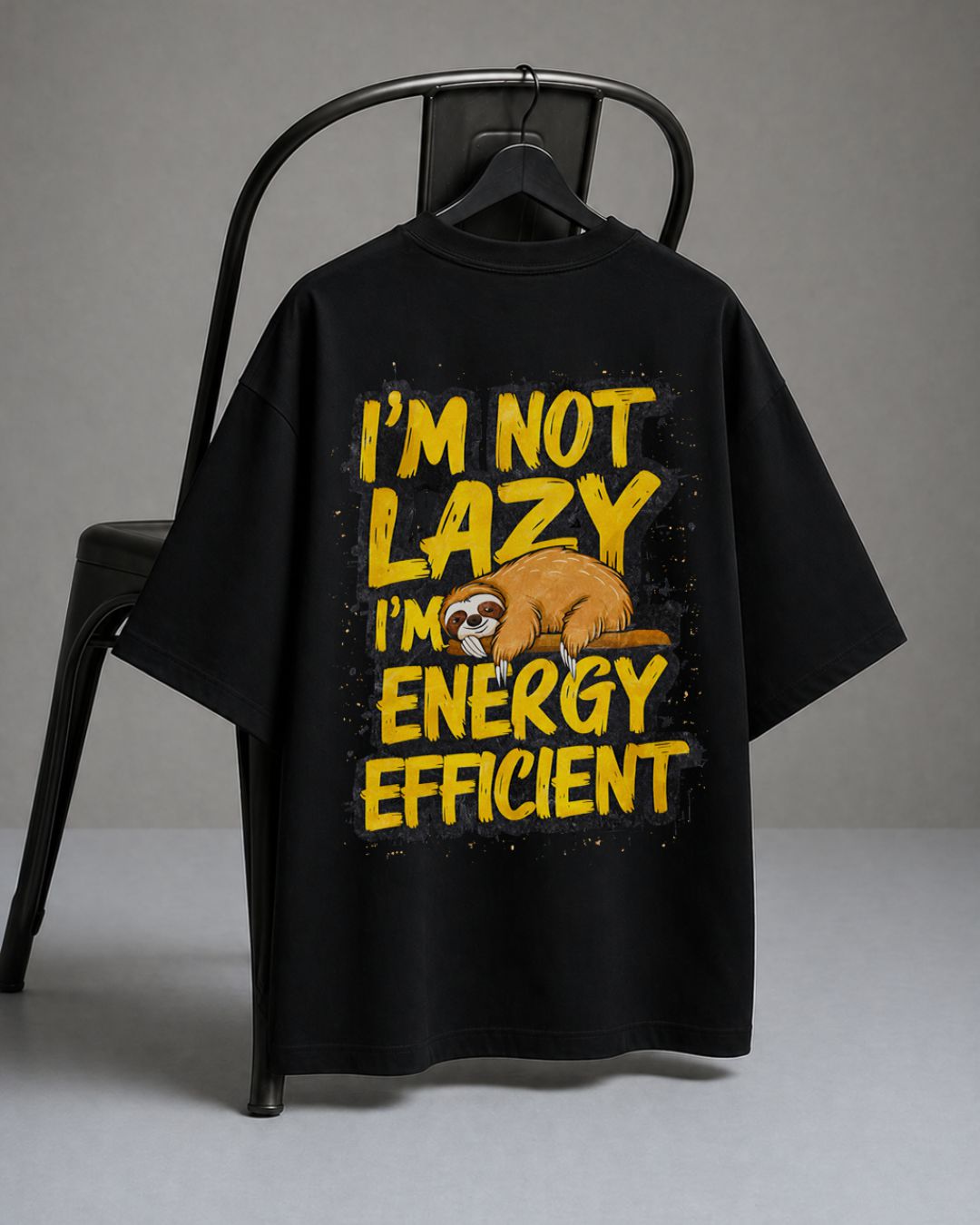 Energy Saver Oversized Fit T-Shirt