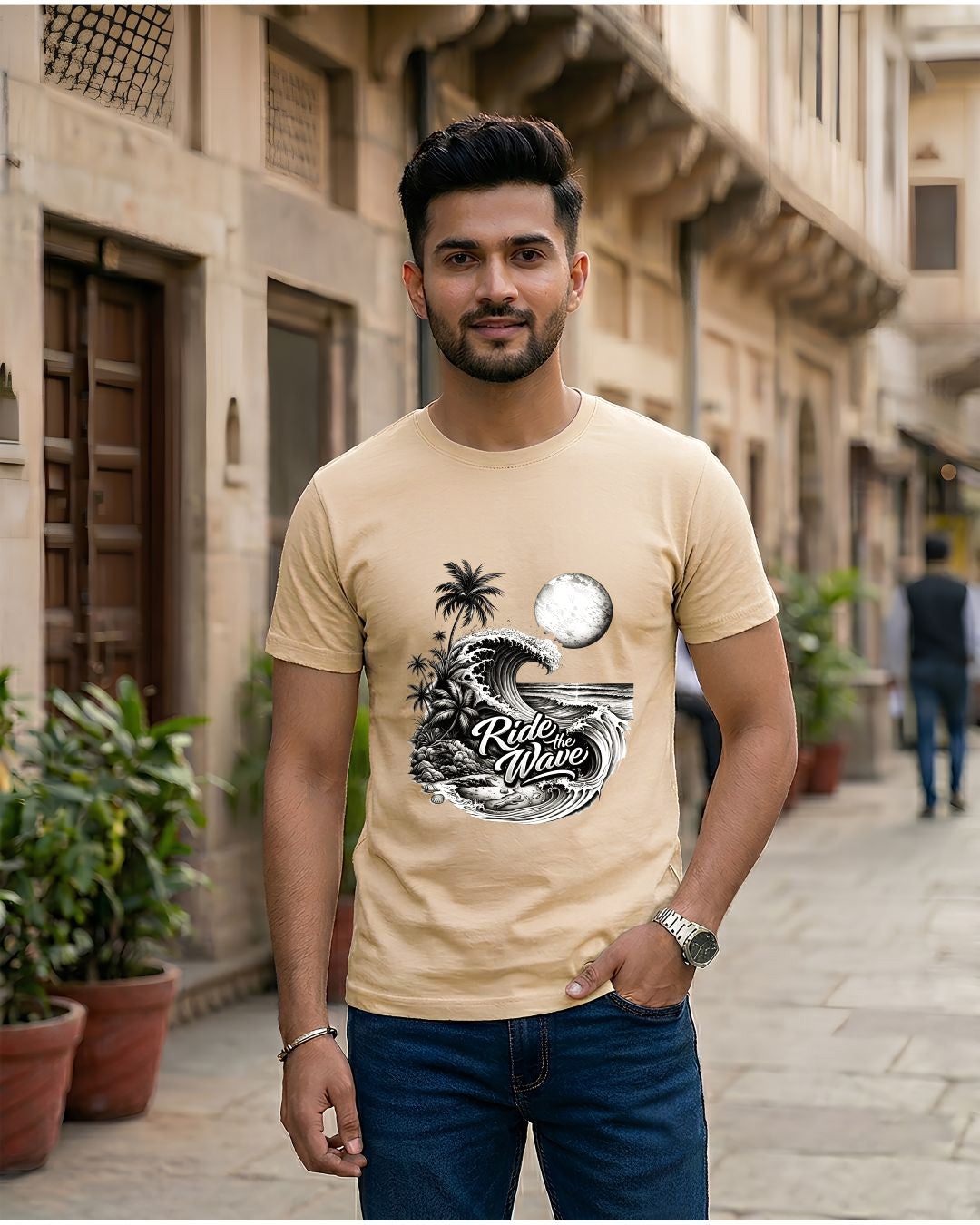 Wave Rider Regular Fit T-Shirt