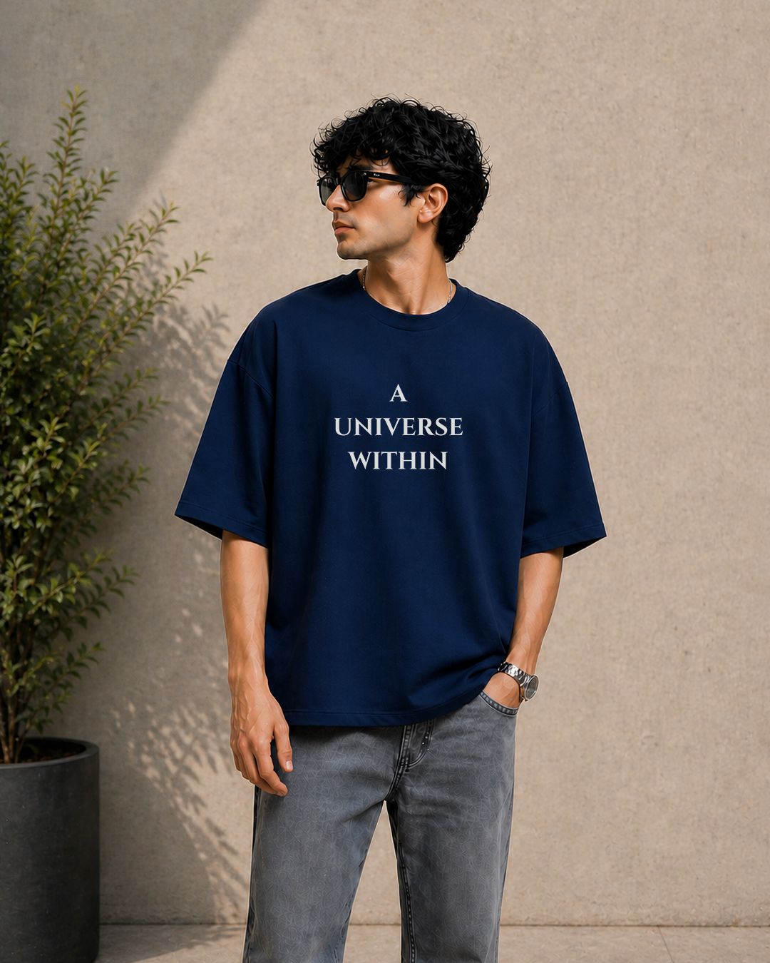 Cosmic Within Oversized Fit T-Shirt