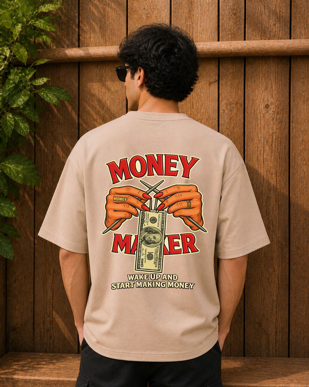Cash Mode Oversized Fit T-Shirt