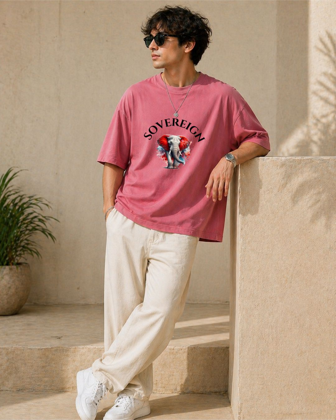 Gajraj Force Oversized Fit T-Shirt