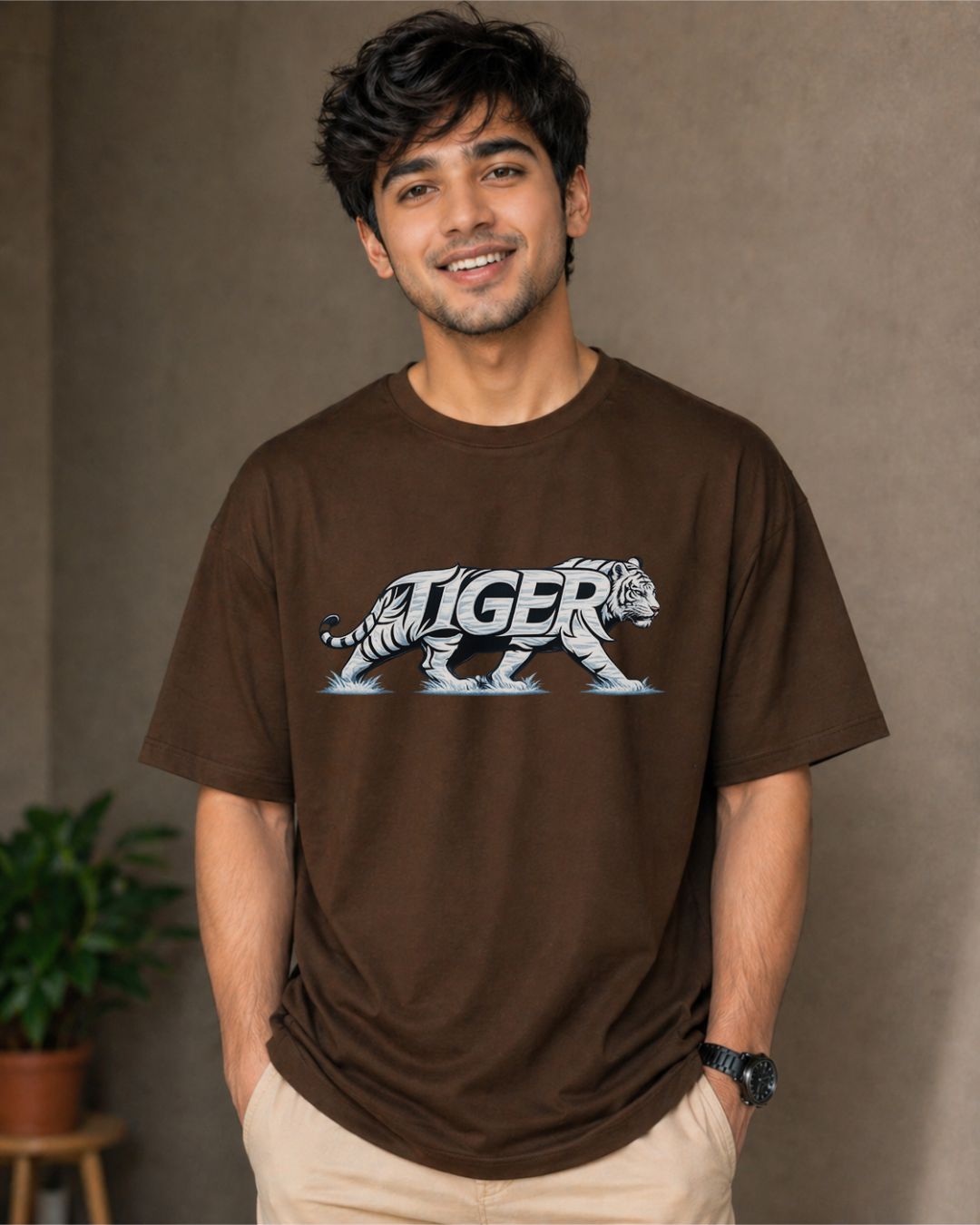 Born Fierce Oversized Fit T-Shirt