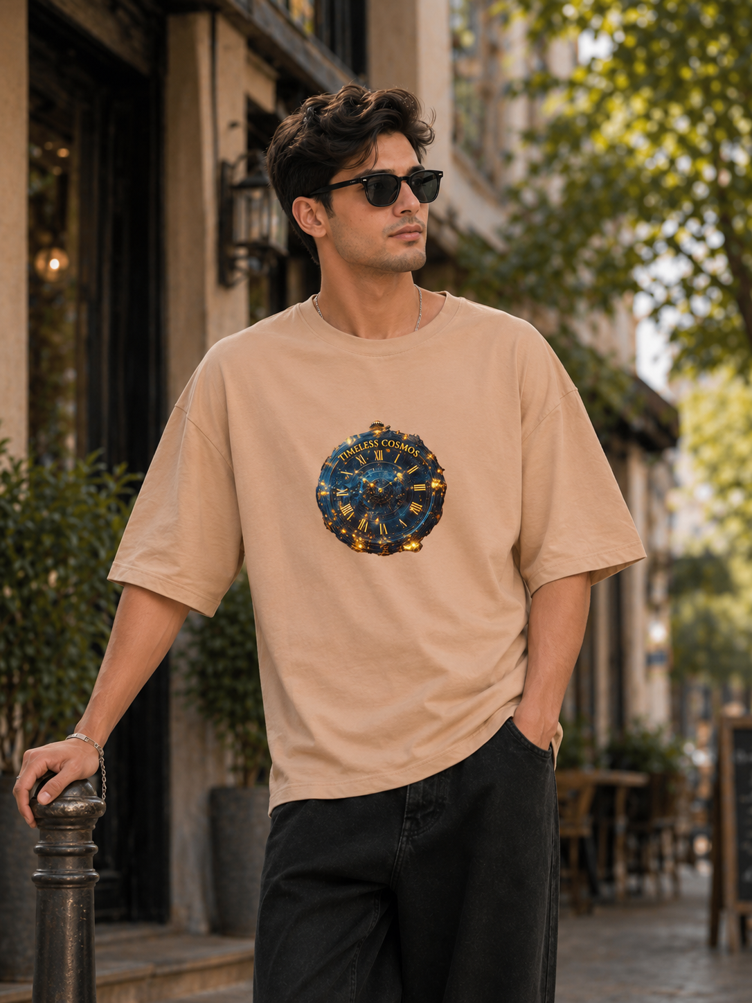 Eternal Time Oversized Fit T-Shirt