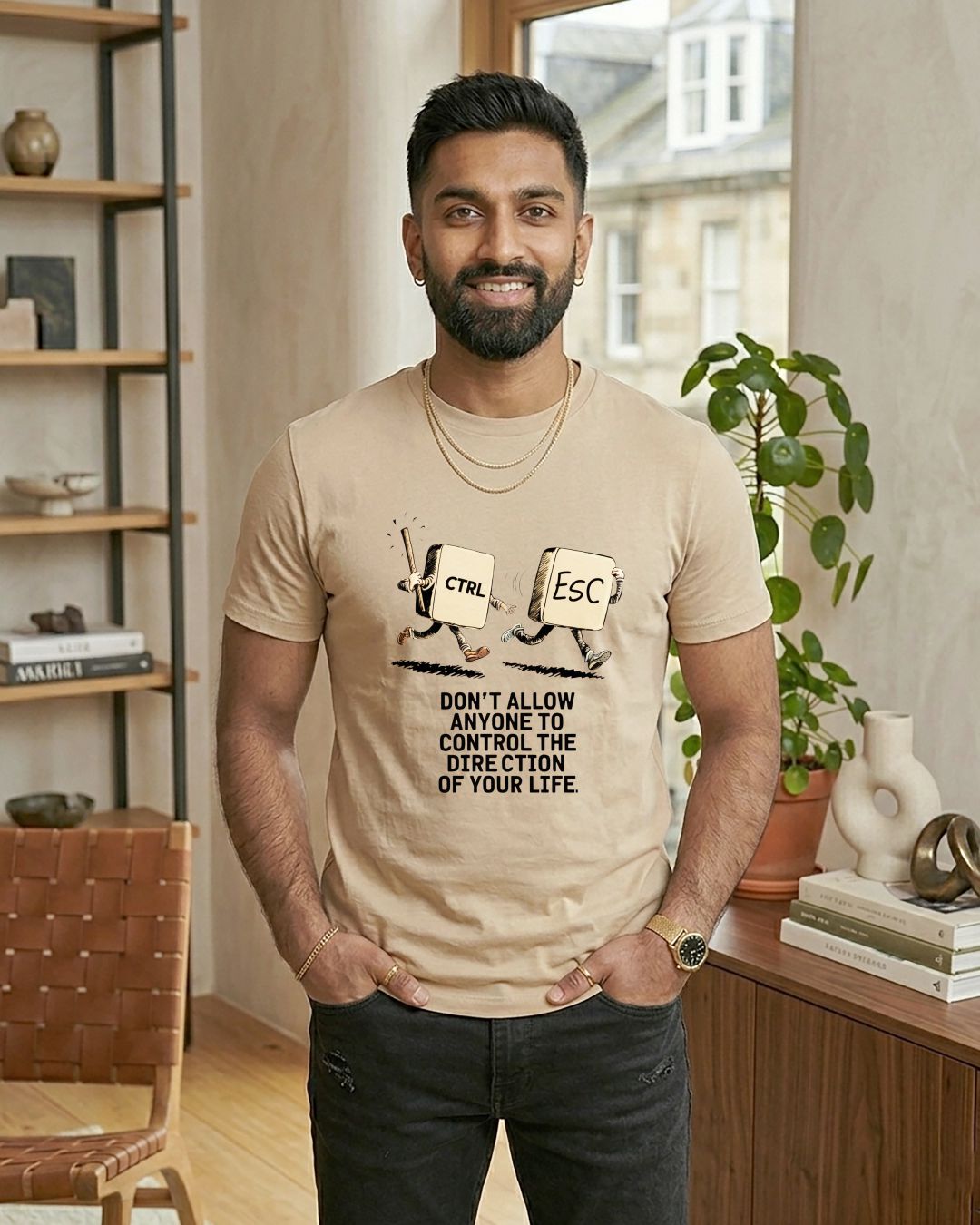 Take Control Regular Fit T-Shirt