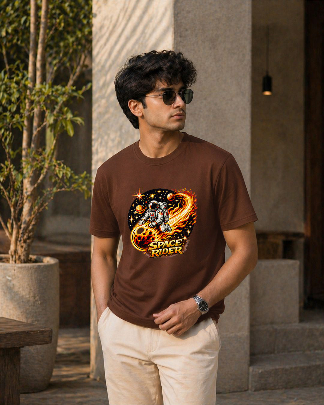 Space Rider Regular Fit T-Shirt