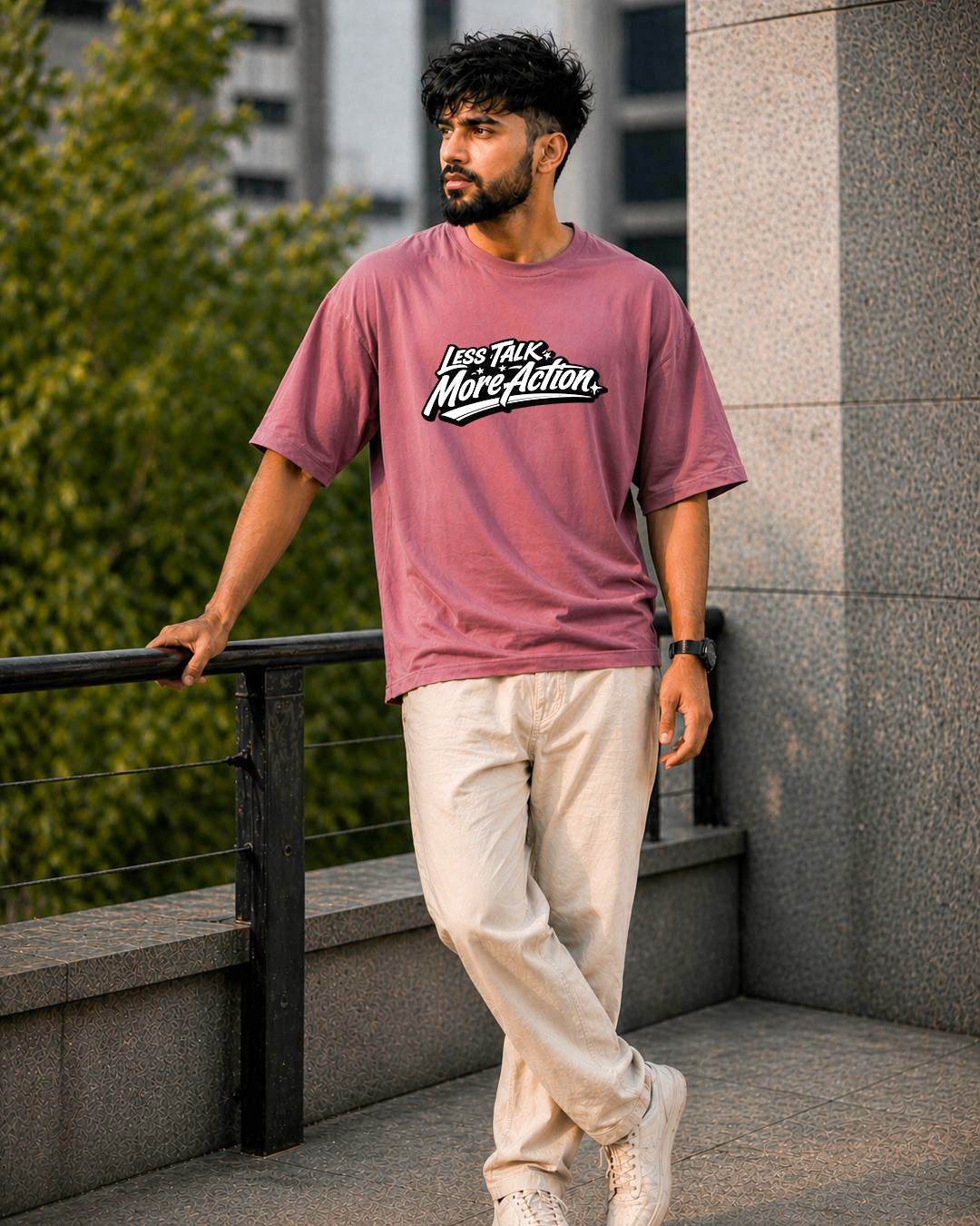 Silent Story Oversized Fit T-Shirt