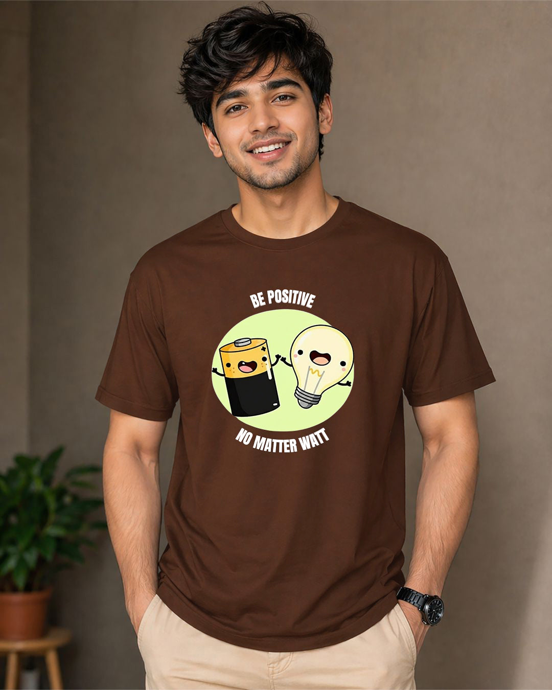 Be Positive Regular Fit T-Shirt