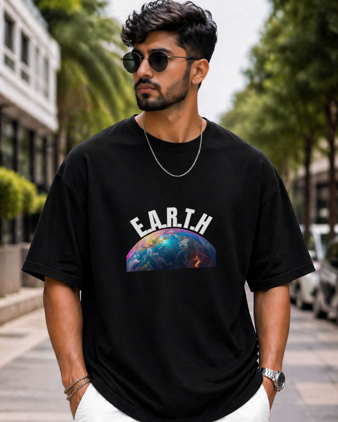 Living Planet Oversized Fit T-Shirt