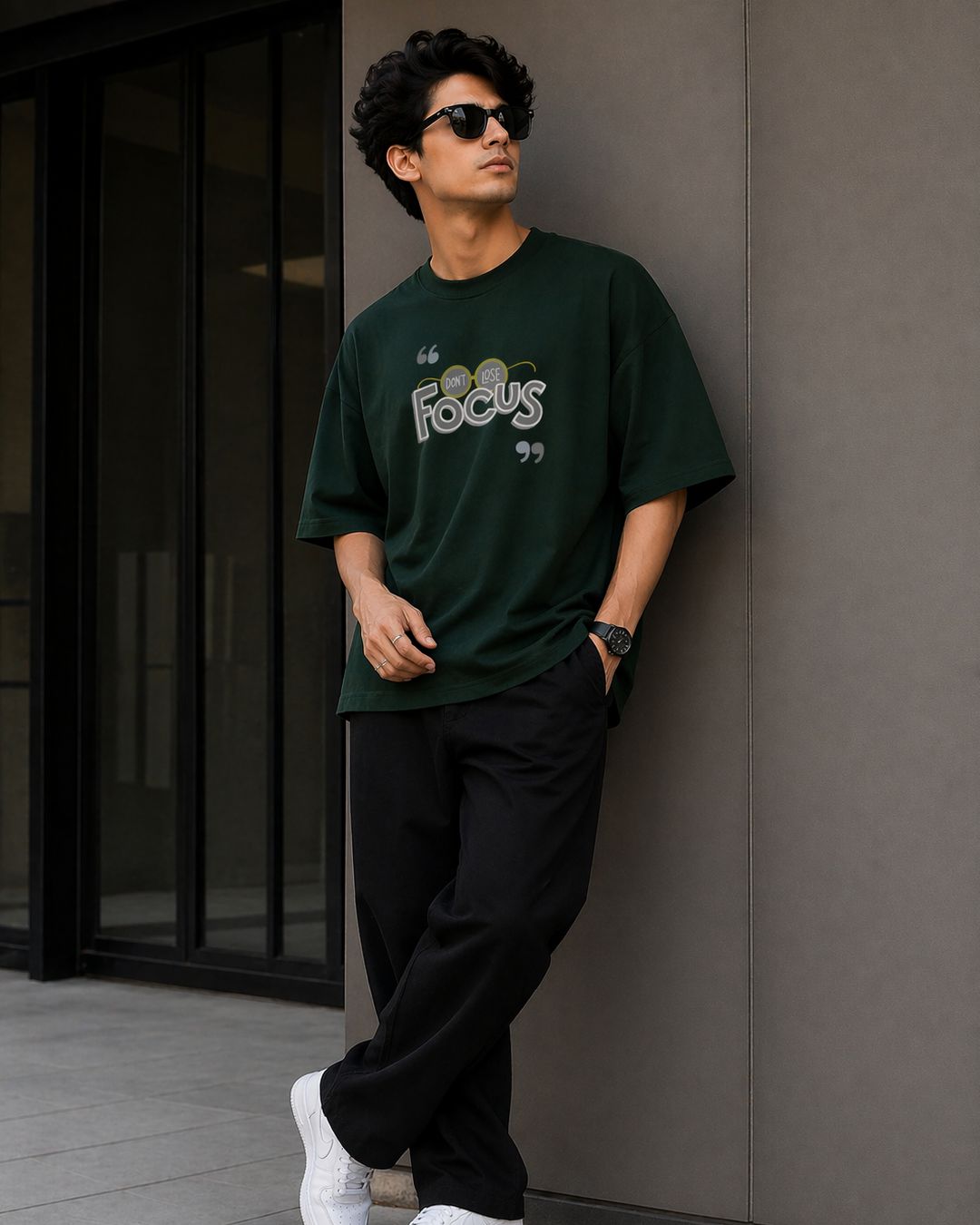 Plan Your Goal Oversized Fit T-Shirt