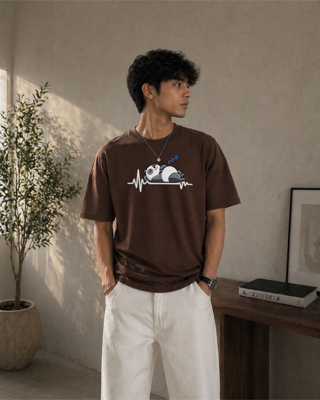 Gym Skip Mode Oversized Fit T-Shirt