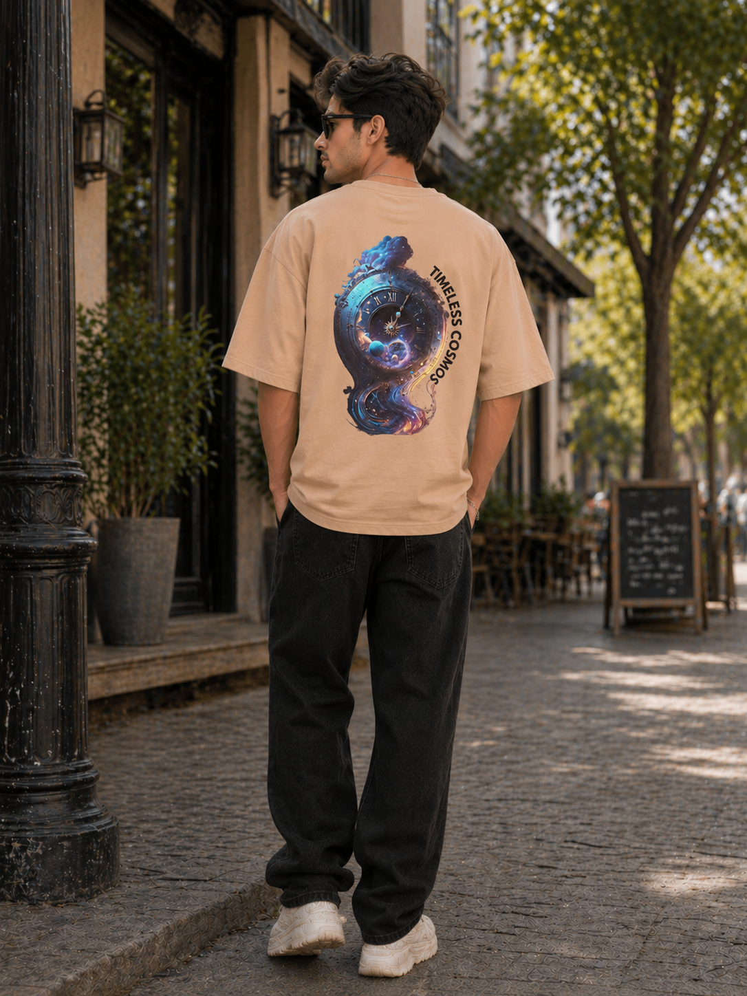 Eternal Time Oversized Fit T-Shirt