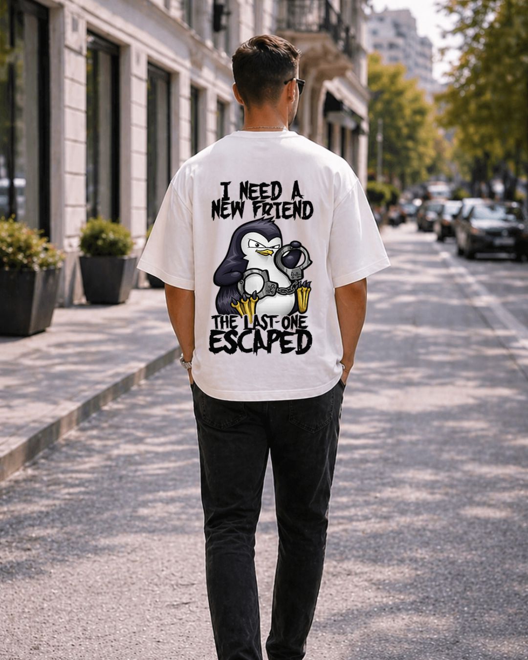 Last Escape Oversized Fit T-Shirt