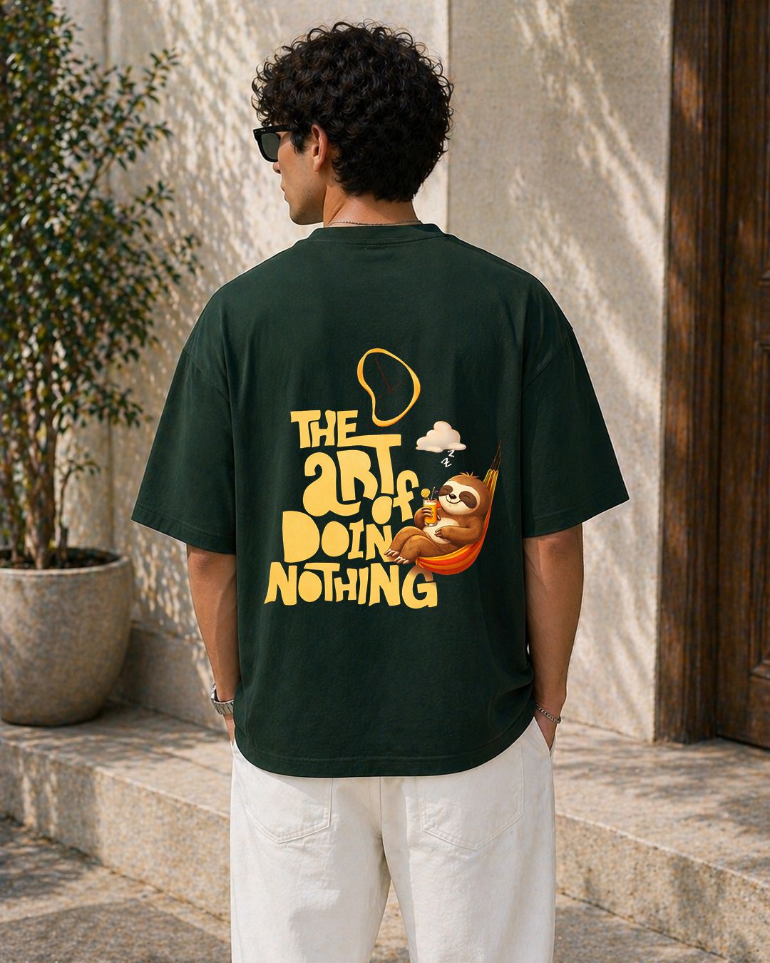 Do Nothing Oversized Fit T-Shirt