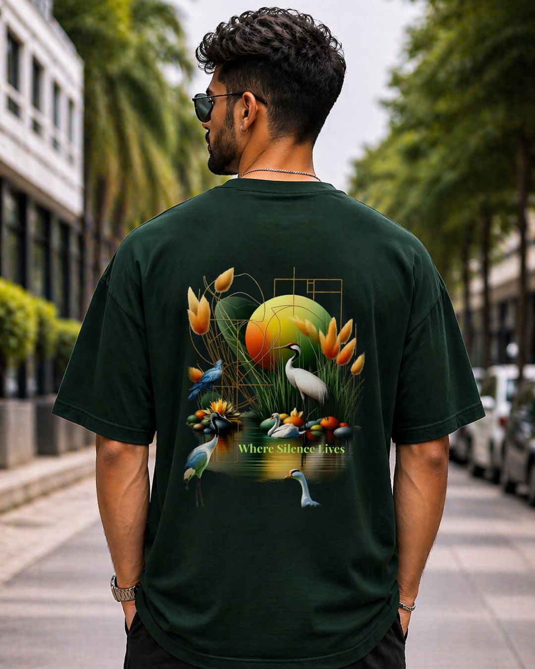 Silent Haven Oversized Fit T-Shirt