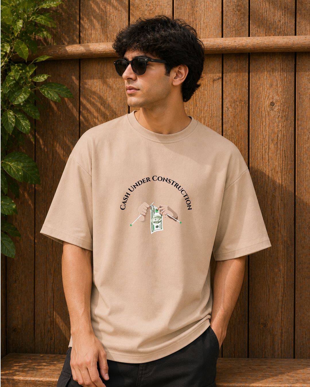 Cash Mode Oversized Fit T-Shirt