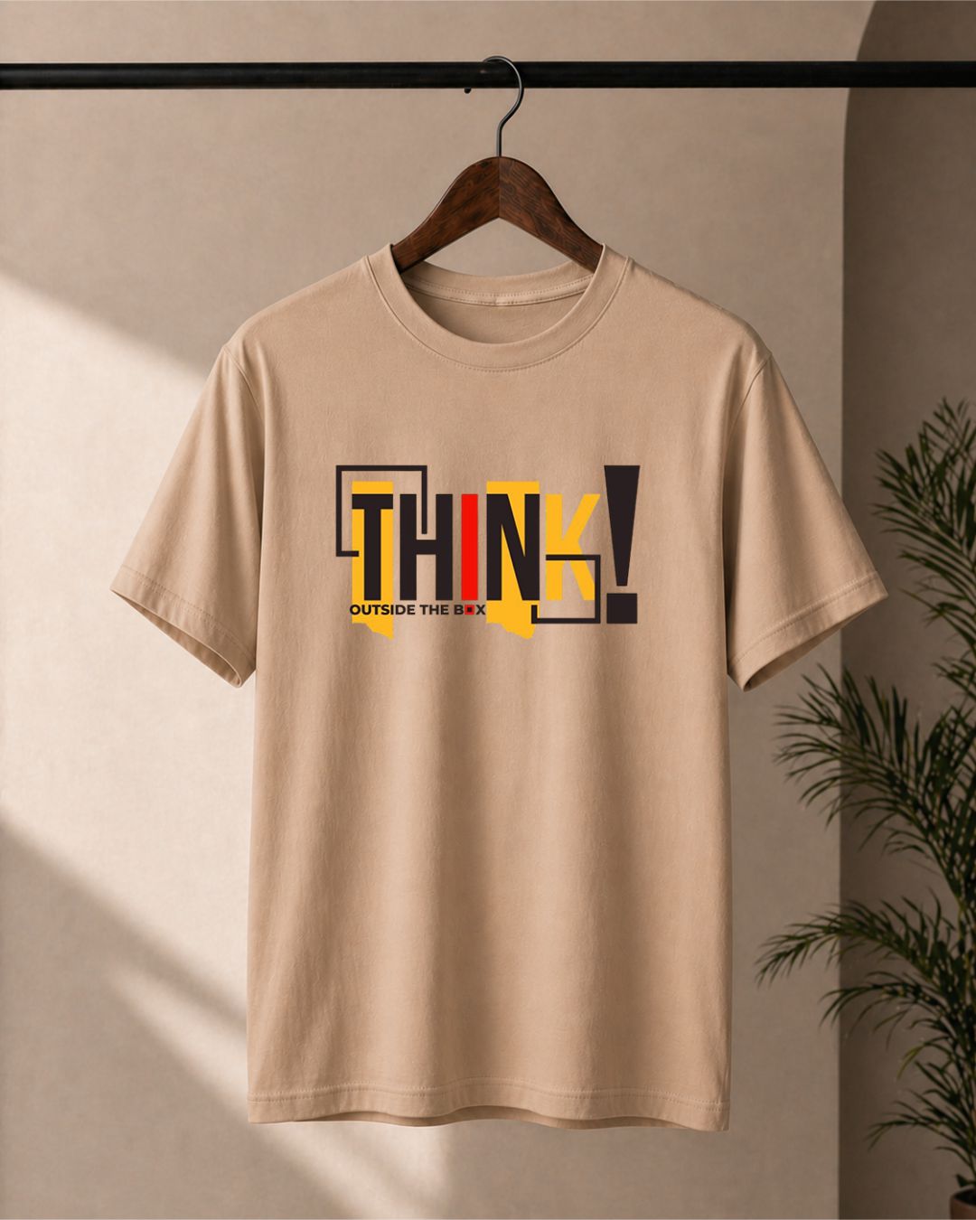 Think Premium Oversized Fit T-Shirt