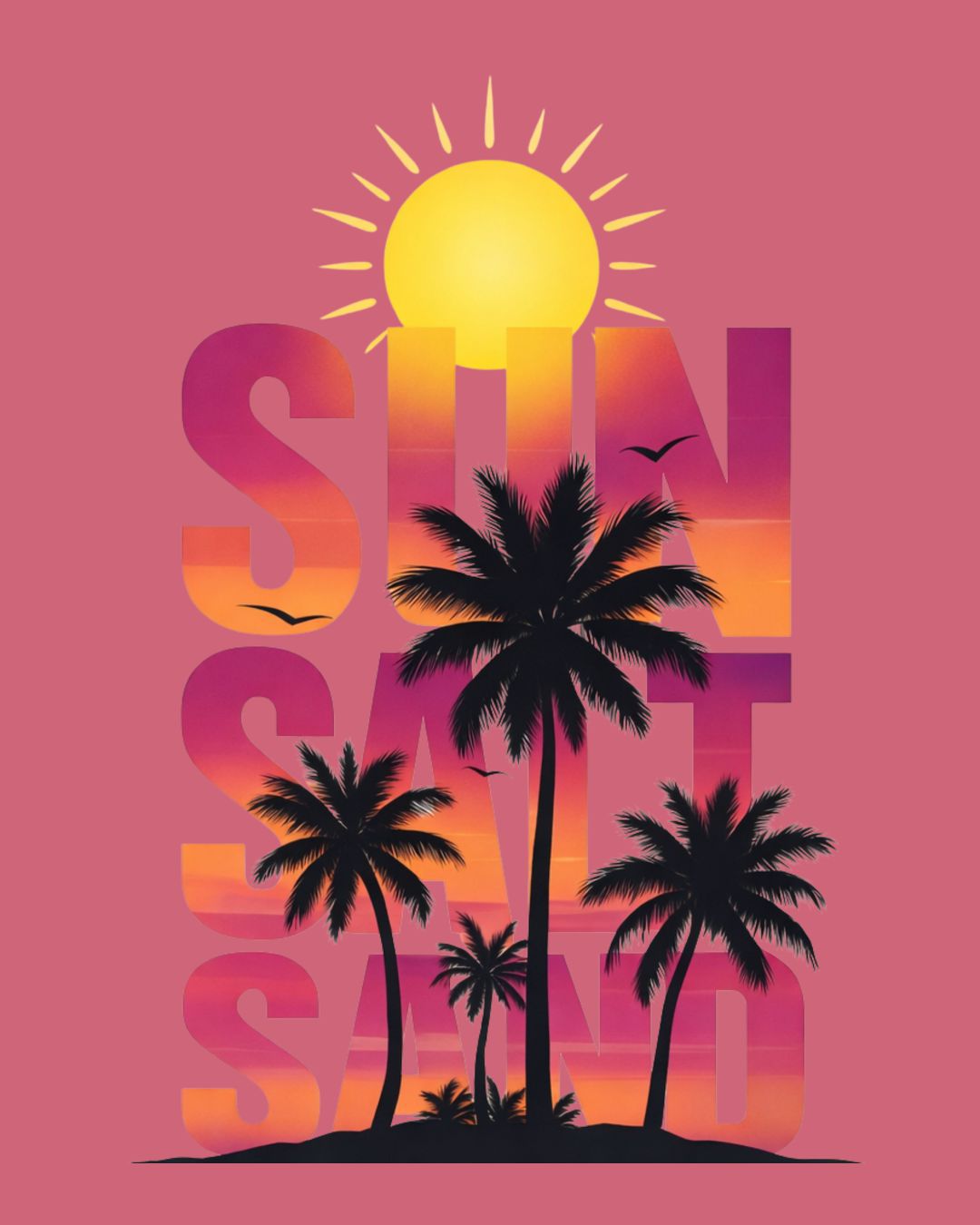 Sun Vibes Regular Fit T-Shirt