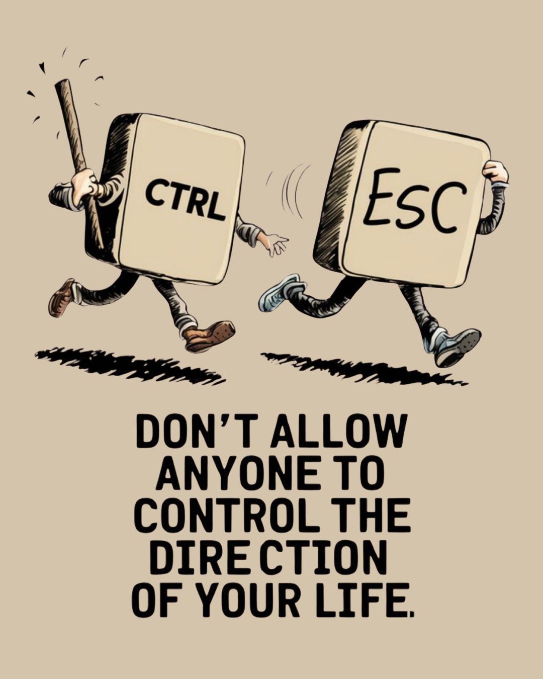 Take Control Regular Fit T-Shirt