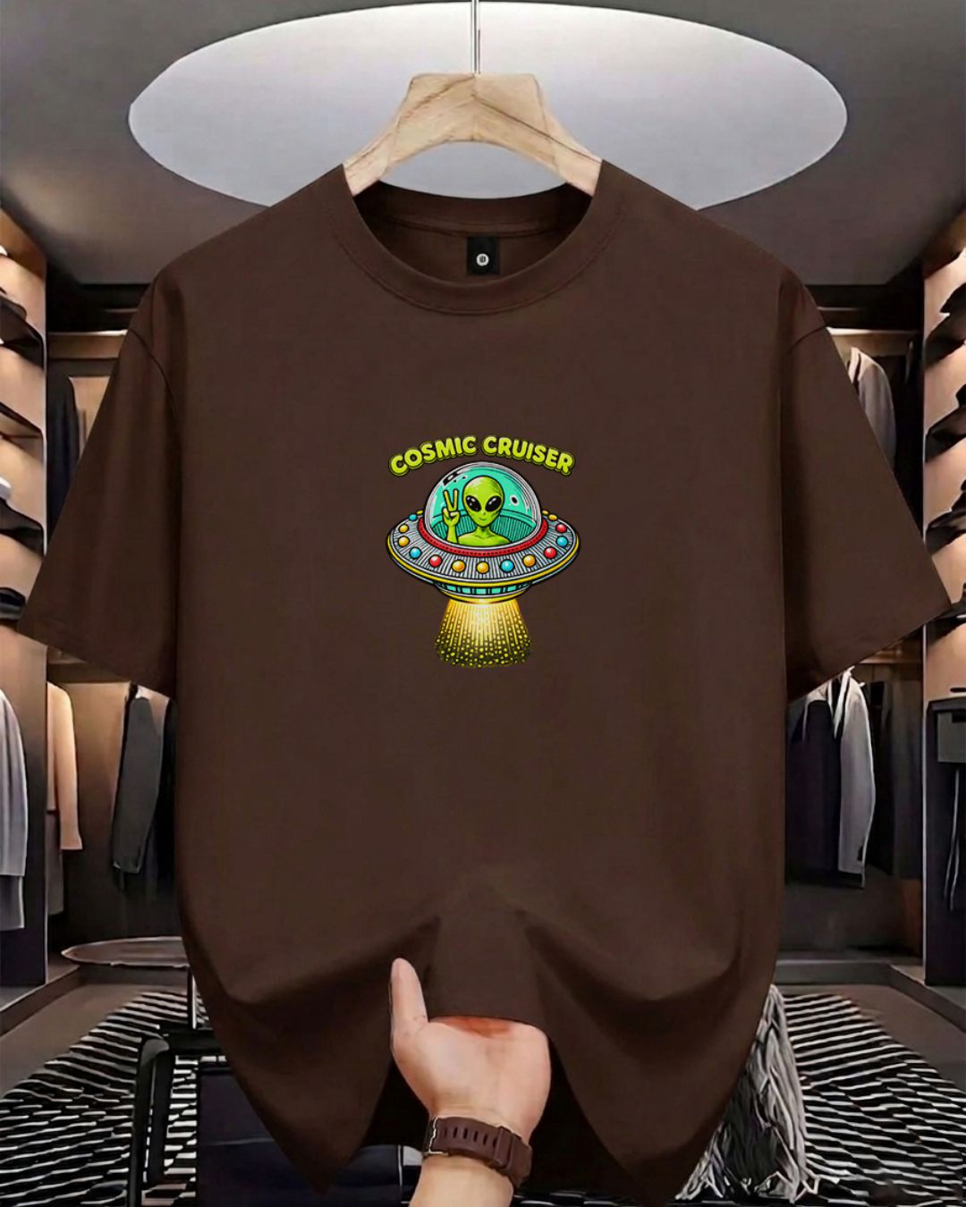 Alien Invasion Oversized Fit T-Shirt