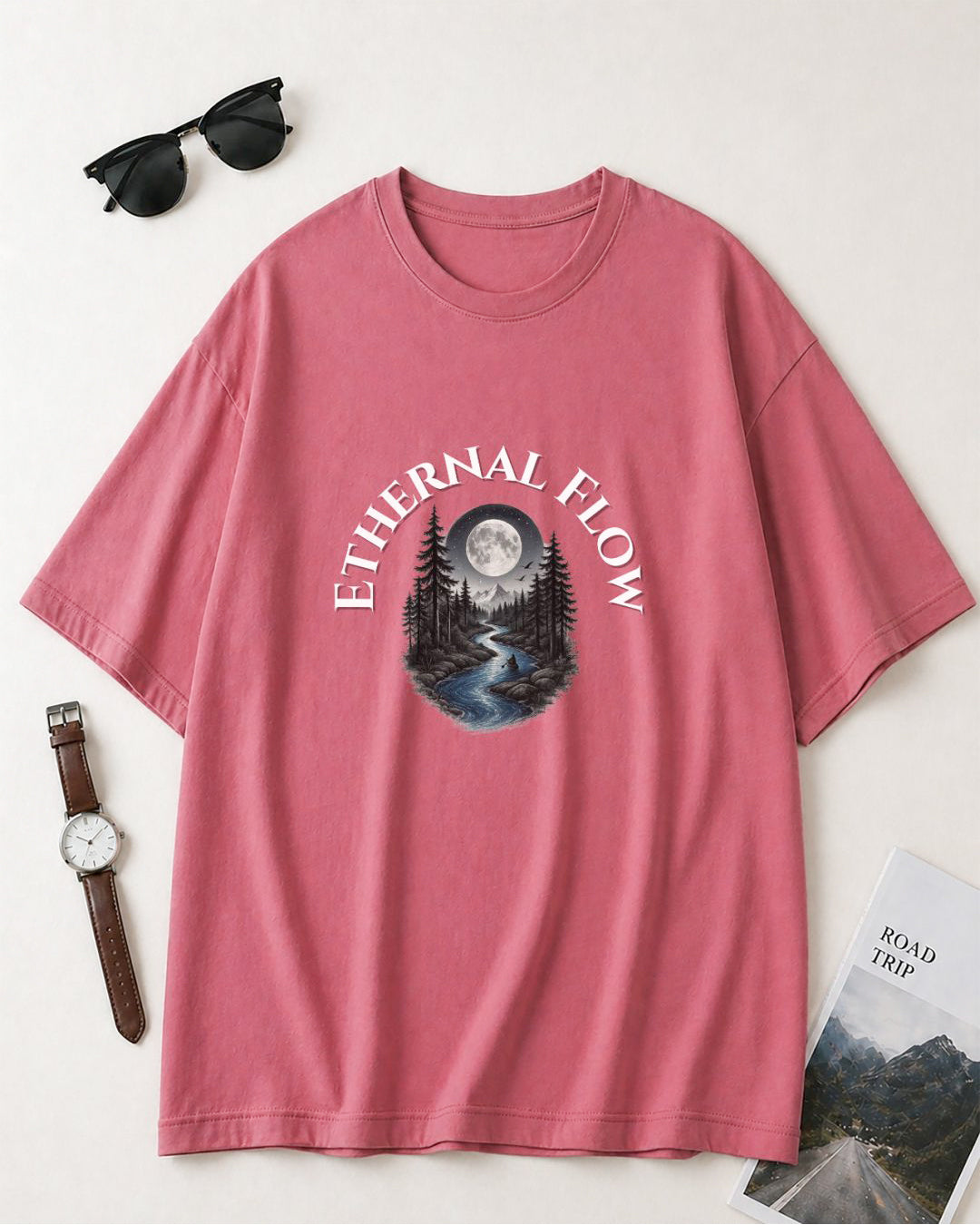 Eternal Flow Oversized Fit T-Shirt