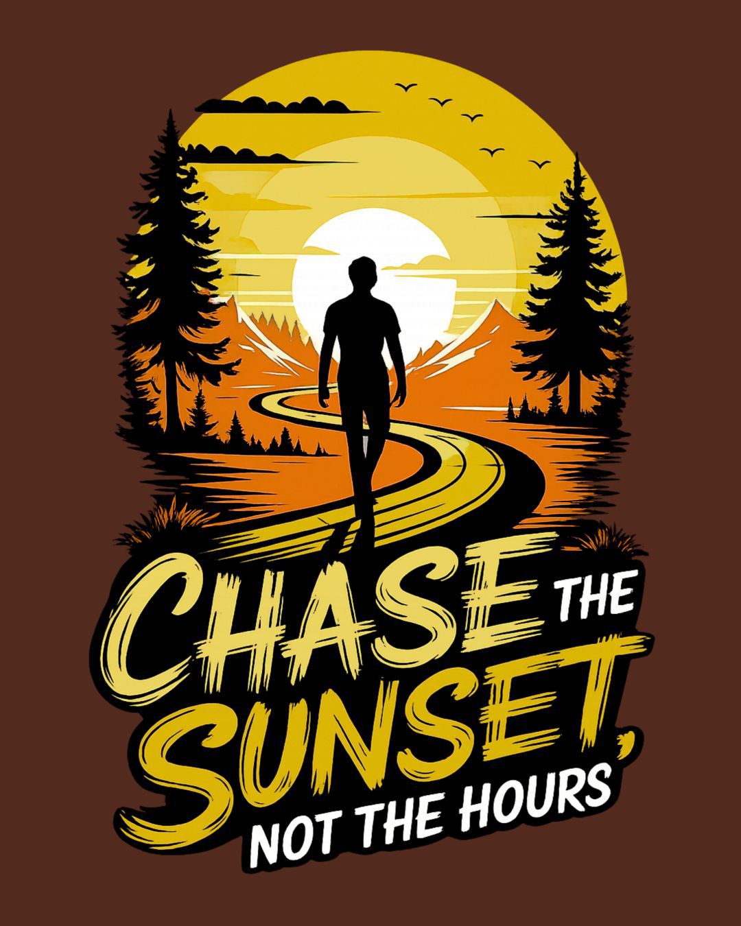 Chase the Sunset Regular Fit T-Shirt