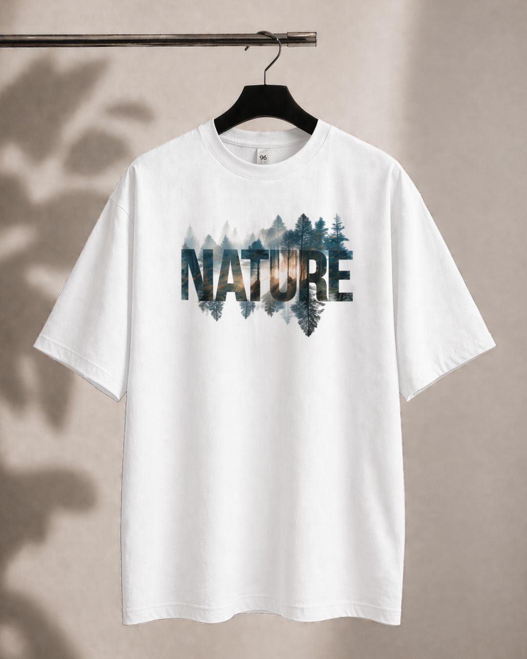 Nature Vibes Oversized Fit T-Shirt
