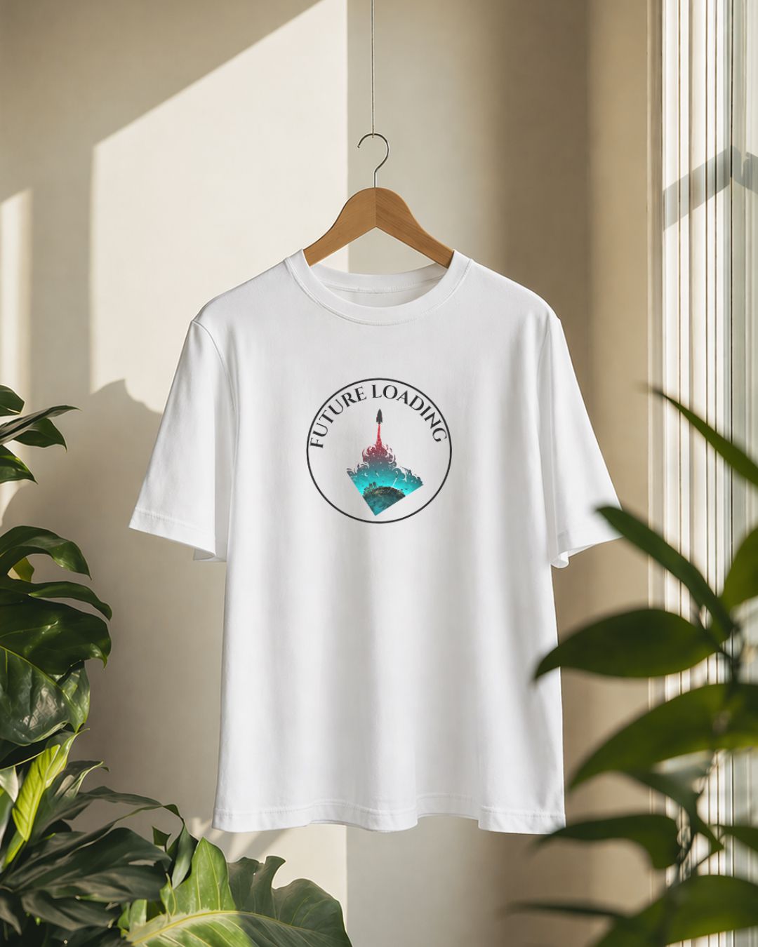 Dual Worlds Oversized Fit T-Shirt