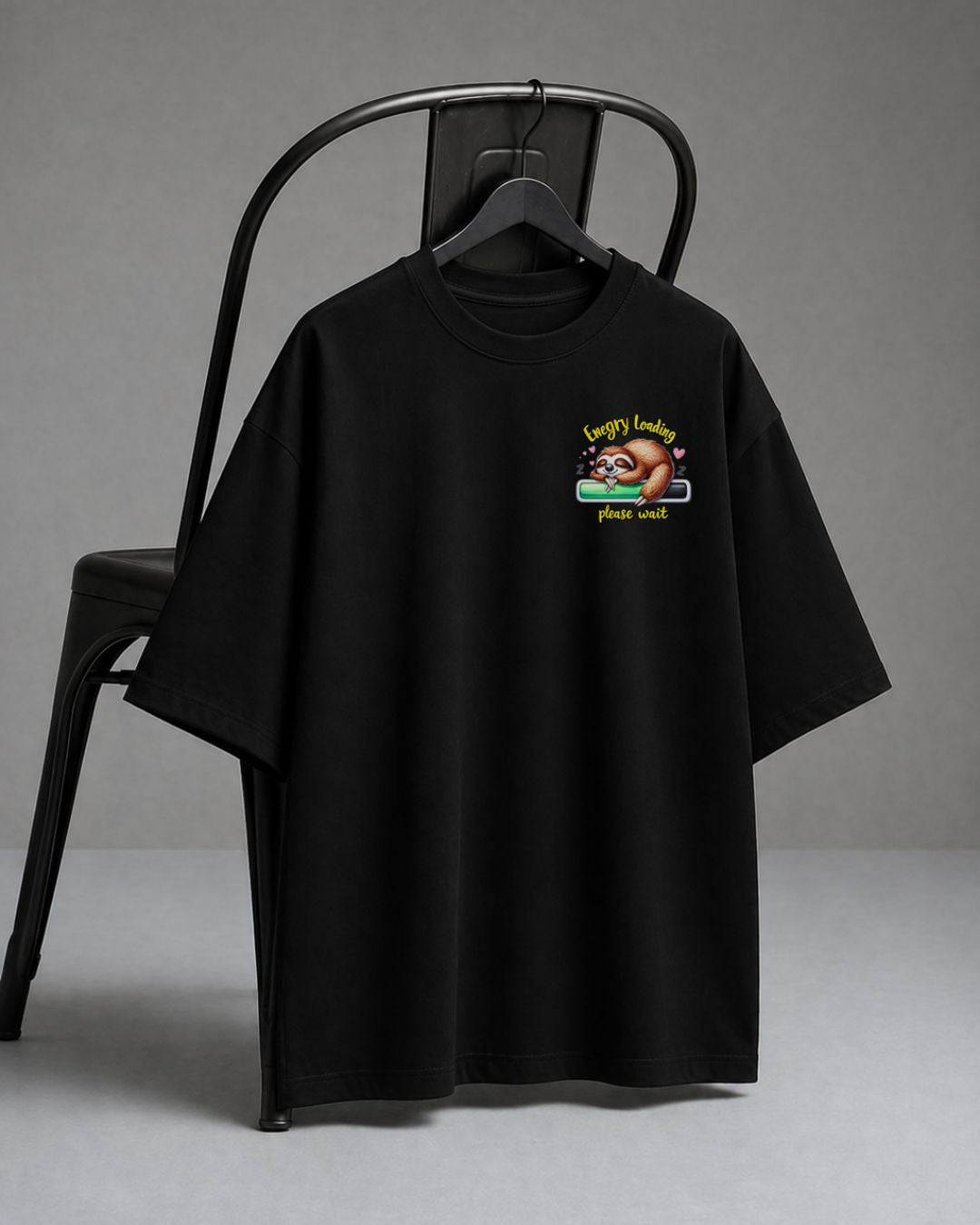 Energy Saver Oversized Fit T-Shirt