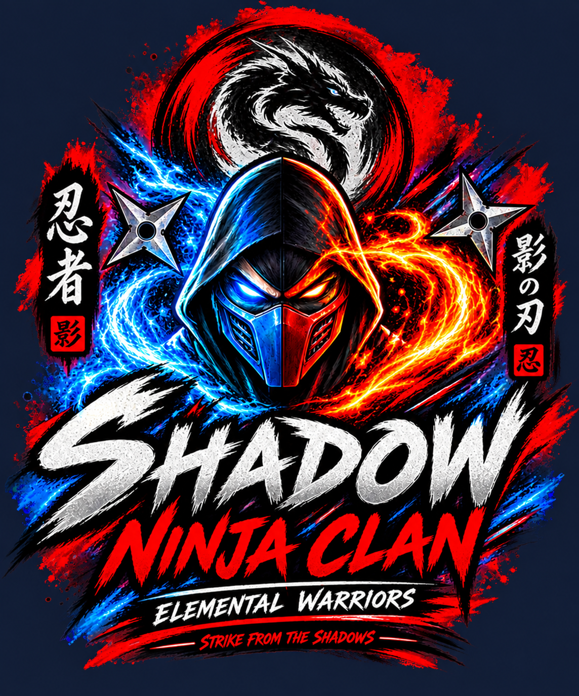 Ninja Force Ascension Oversized Fit T-Shirt