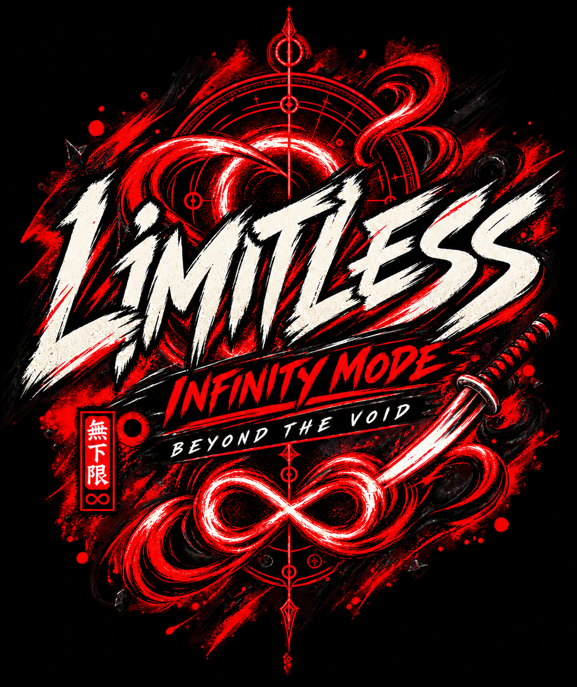 Satoru Limitless Oversized Fit T-Shirt