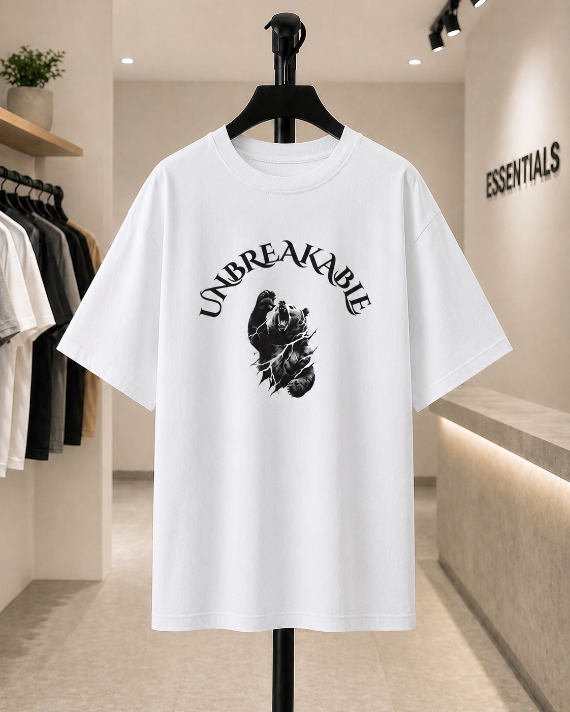 Thunder Beast Oversized Fit T-Shirt
