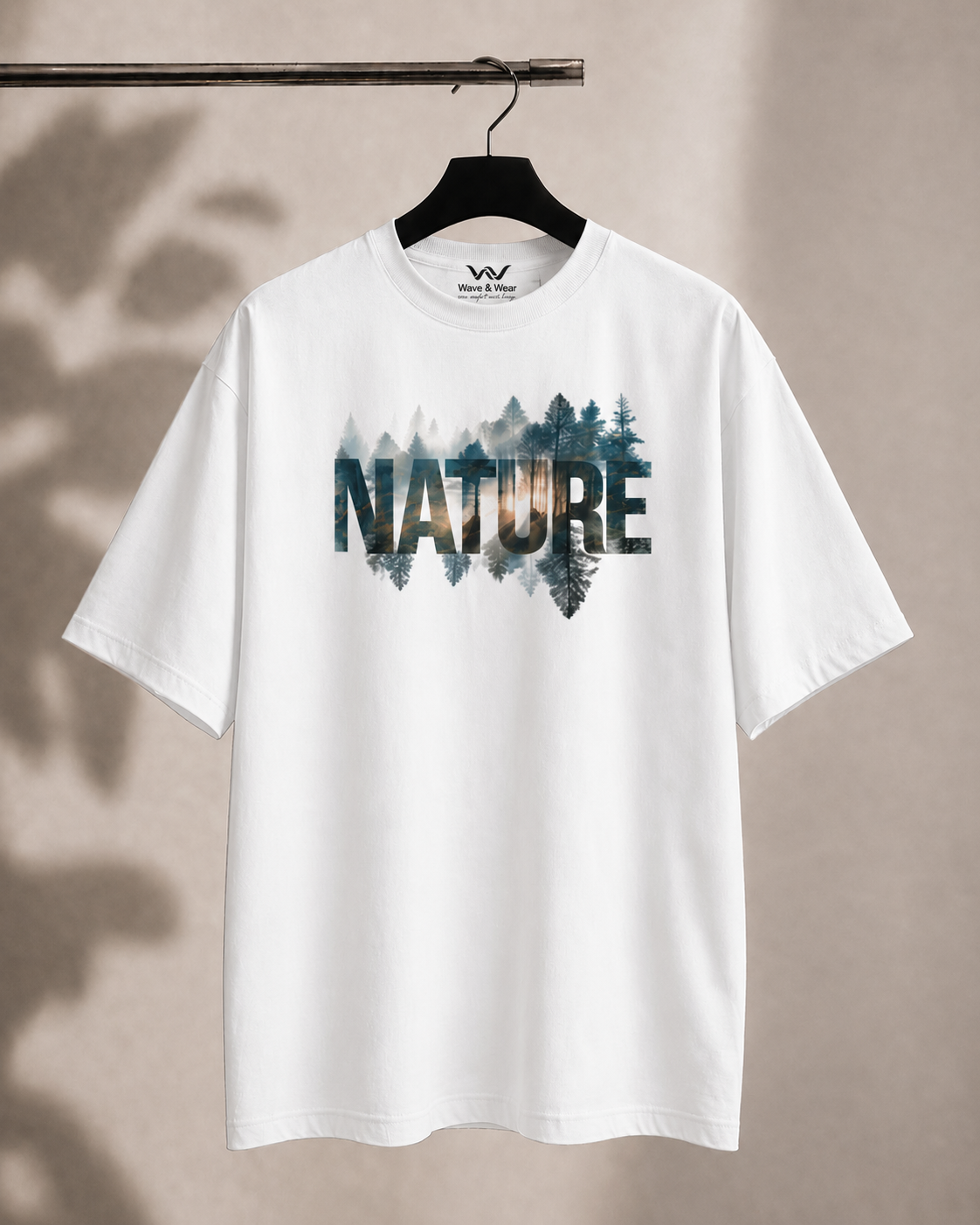 Nature Vibes Oversized Fit T-Shirt
