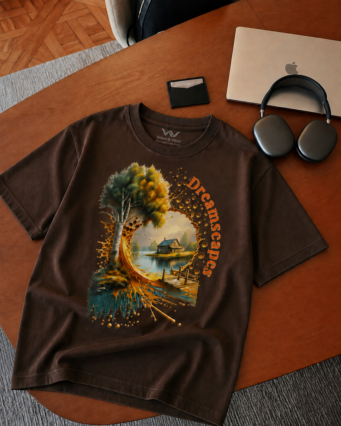 Nature Canvas Oversized Fit T-Shirt