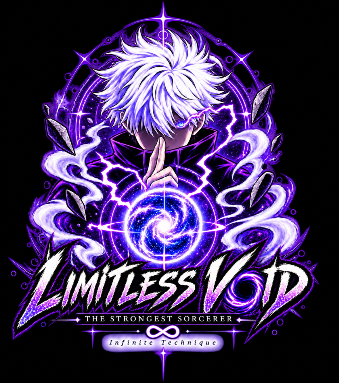Infinity Sorcerer Oversized Fit T-Shirt