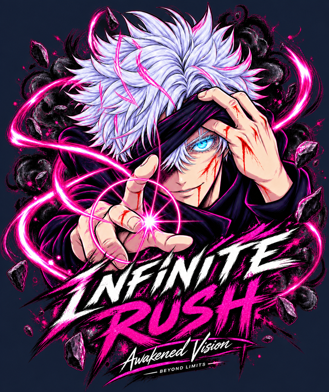 Infinite Rush Sorcerer Oversized Fit T-Shirt