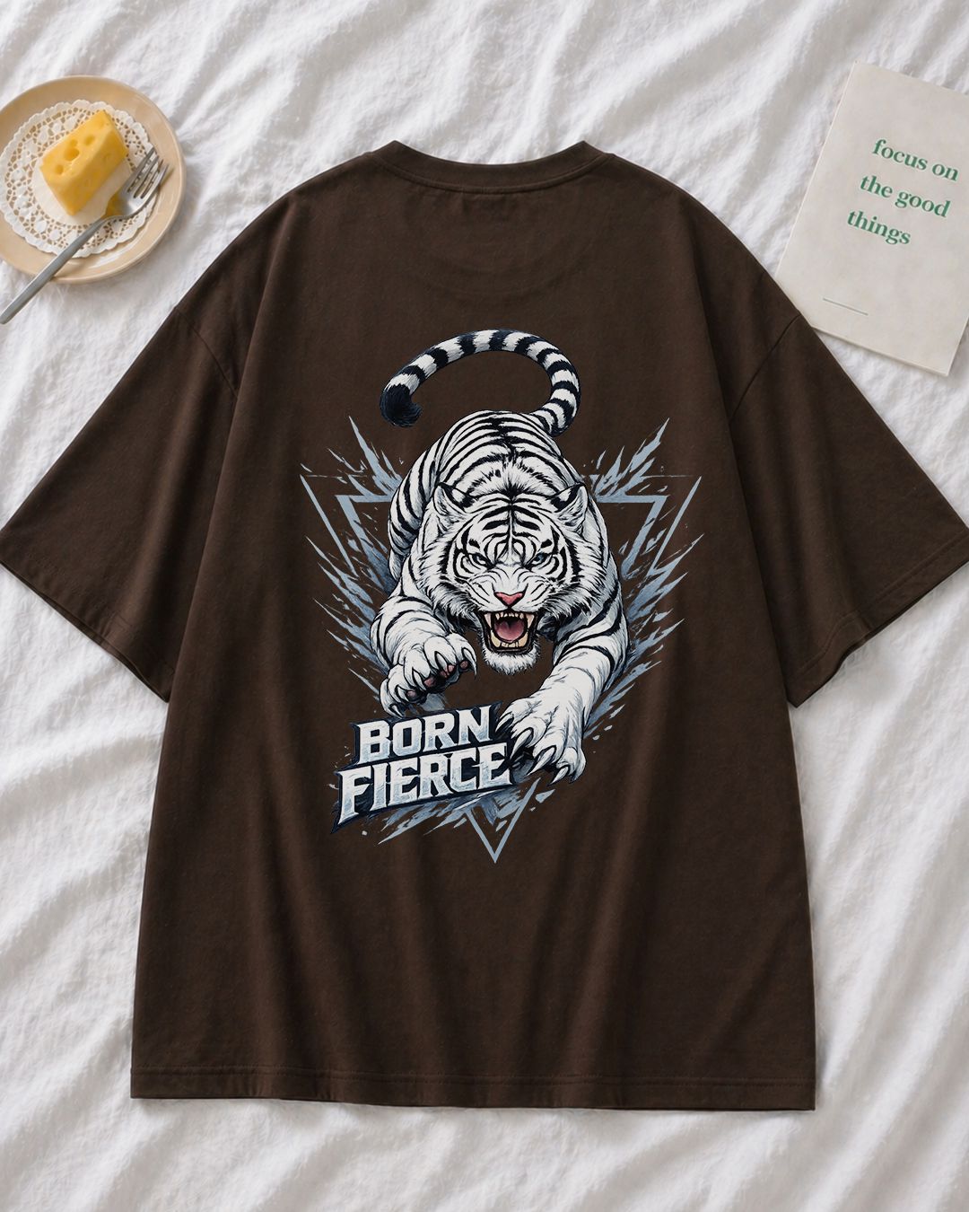 Born Fierce Oversized Fit T-Shirt