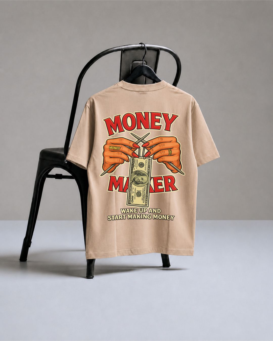 Cash Mode Oversized Fit T-Shirt